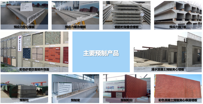 我们提供的预制产品(图1)